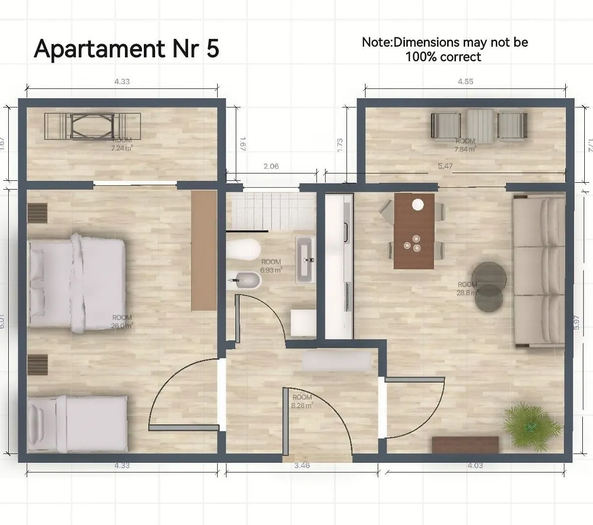 Appartement Duplex Lungomare Suites Vlorë